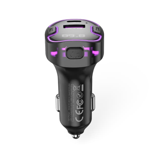 XO Fm-sender med Bluetooth, mp3 & USB-opladning