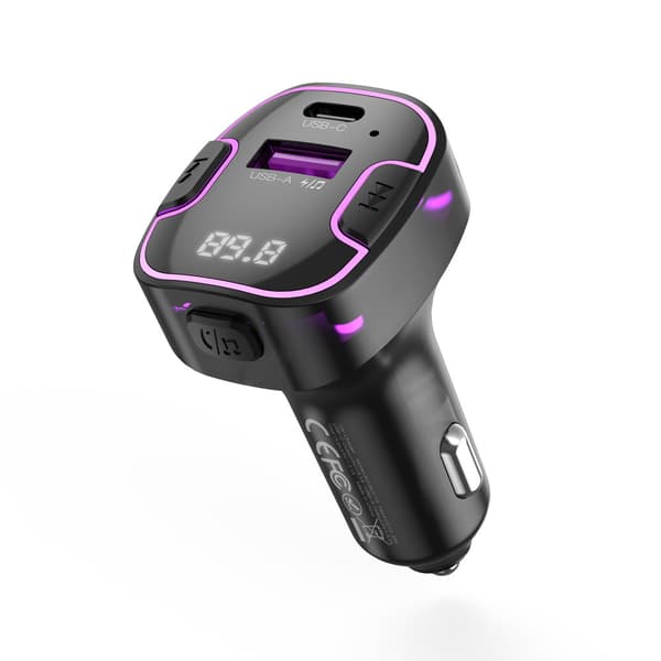 XO Fm-sender med Bluetooth, mp3 & USB-opladning