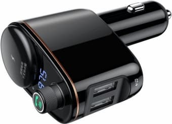 Baseus Locomotive Car FM Transmitter 3.4A / USB Flash / Bluetooth 4.2