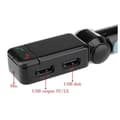 Miniatyrbild 3 av 4: LCD bil Bluetooth MP3 Kit FM-sändare USB handsfree laddare för iPhone WSJ50428161A_1909