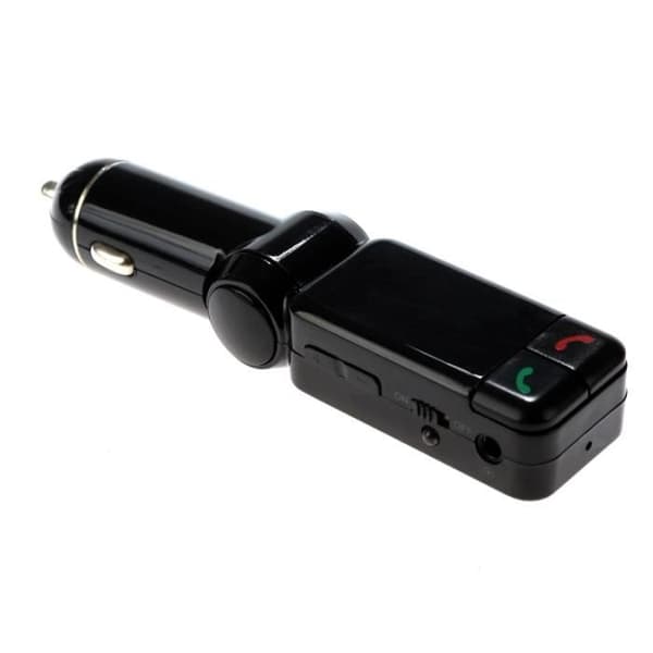 MP3 FM-sändare Homdox Bil LCD-skärm SD Dubbel USB-laddare Bluetooth Handsfree för iPhone