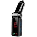 Miniatyrbild 3 av 4: LCD Bluetooth 3.0 Bilsats Mp3 FM-sändare Micro Dual USB Handsfree-laddare