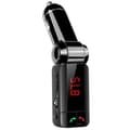 Miniatyrbild 2 av 4: LCD Bluetooth 3.0 Bilsats Mp3 FM-sändare Micro Dual USB Handsfree-laddare