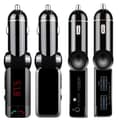 Miniatyrbild 4 av 4: LCD Bluetooth 3.0 Car Kit FM-sändare MP3 Mic Dubbel USB-laddare Handsfree WSJ60603161_1909