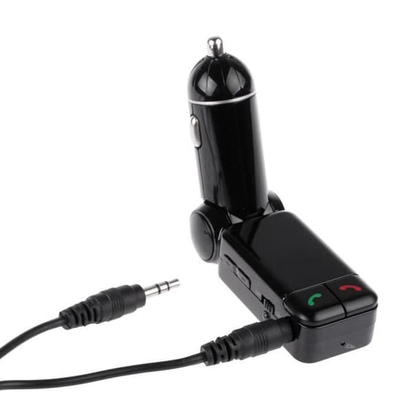 Bluetooth-bilsats MP3-spelare FM-sändarsats Bilsats med SD TF-kort USB-läsare Fjärrkontroll för bilstyling Sänder