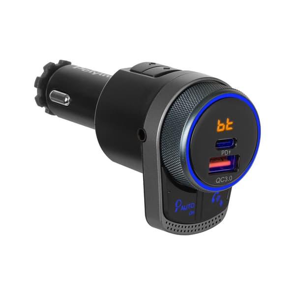 FM-autolähetin bluetooth-toiminnolla.