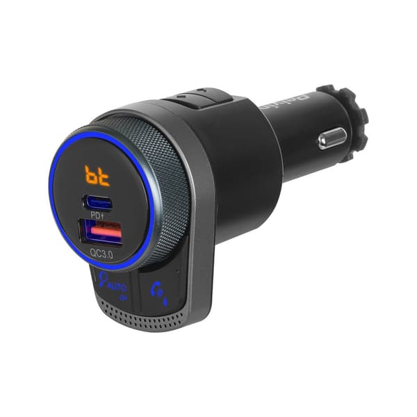 FM bilsender med bluetooth funktion.