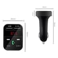 Miniatyrbild 4 av 4: Bil Bluetooth FM-sändare Trådlös Radioadapter USB Laddare MP3-spelare-Svart