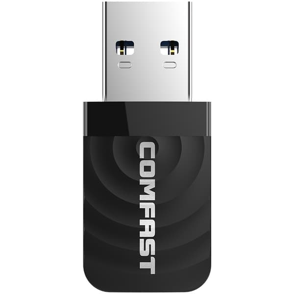 INF Trådløs WiFi-adapter - Svart 0