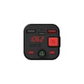 Miniatyrbillede 3 af 6: SAVIO FM-sender, Bluetooth 5.3, QC 3.0 oplader, LED display, Bass Boost, TR-15, sort