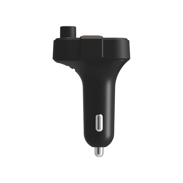 SAVIO FM-sender, Bluetooth 5.3, QC 3.0 oplader, LED display, Bass Boost, TR-15, sort