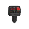 Miniatyrbillede 1 af 6: SAVIO FM-sender, Bluetooth 5.3, QC 3.0 oplader, LED display, Bass Boost, TR-15, sort