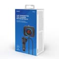 Miniatyrbillede 3 af 11: SAVIO FM-sender, Bluetooth 5.0, QC/PD 3.0 oplader, ENC, AUX OUT, Micro SD, TR-14, sort