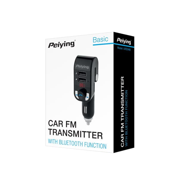Autolähetin Bluetooth-toiminnolla (2 USB-porttia)