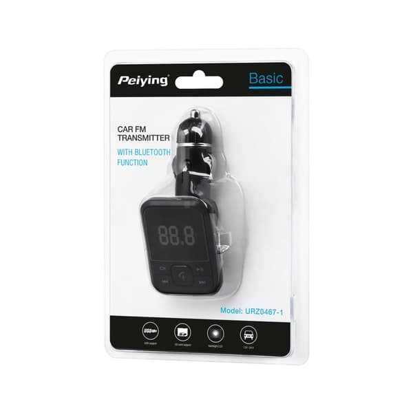 Autolähetin Bluetooth-toiminnolla ja USB-liitännällä