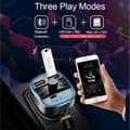 Miniatyrbild 4 av 4: Activity-T25 Trådlös Bluetooth 50 FM-sändare Dubbel USB-billaddare Handsfree MP3-spelare TF-kort
