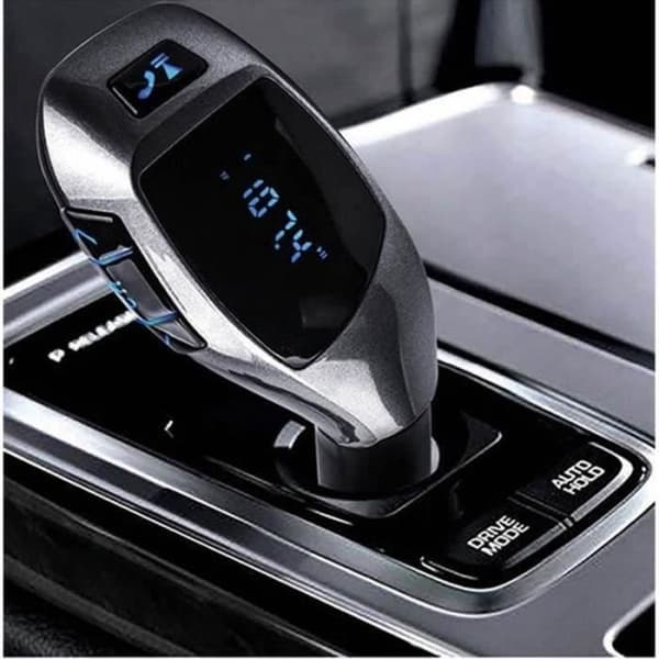 BIL FM-SÄNDARE Trådlös handsfree bilsats Bluetooth FM-sändare LCD MP3-spelare USB-laddareXFM70316622