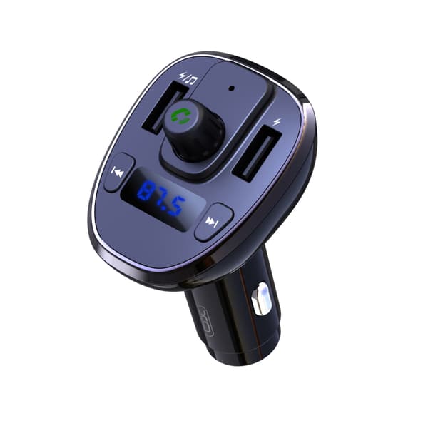 XO FM-sändare med Bluetooth MP3 och USB-laddning 18W