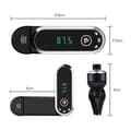 Miniatyrbild 4 av 4: TD® Bilhållare Cigarettändare Mobiltelefoner Bluetooth Handsfree MP3-spelare USB Laddningsled Elektronisk enhet