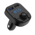 Miniatyrbild 1 av 4: Transmitter Laddare FM Bluetooth 5.0 Adapter Radio Musik Handsfree Samtal 2 USB-portar Bil Cigarettändare Phonillico®