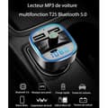 Miniatyrbild 3 av 4: TD® FM-sändare Bluetooth-anslutning MP3-spelare Radioadapter trådlös FM-sändare Kit för bilar Laddare kort USB.