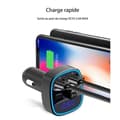 Miniatyrbild 4 av 4: TD® FM-sändare Bluetooth-anslutning MP3-spelare Radioadapter trådlös FM-sändare Kit för bilar Laddare kort USB.