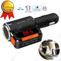 Miniatyrbild 1 av 4: TD® Bluetooth Bil FM-sändare Cigarettändare Musik USB Trådlös telefonadapter Radioladdare MP3 Handsfree iPhone