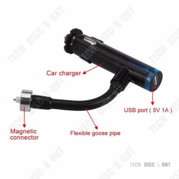 TD® bluetooth sändare bil TV FM optisk auto musik usb trådlös adapter radio laddare MP3 handsfree smartphones