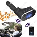 Miniatyrbild 3 av 4: TD® 630C bil bluetooth handsfree FM-sändare bil bil mp3 musikspelare bil laddare gul kyckling trumstick
