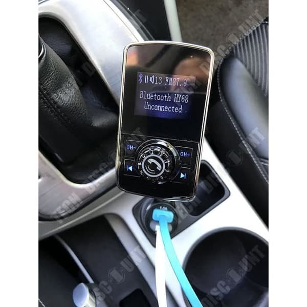 TD® Bluetooth Handsfree Car Kit Bluetooth Quick Charge - Dubbel USB-laddare MP3-spelare FM-sändare - Biltillbehör