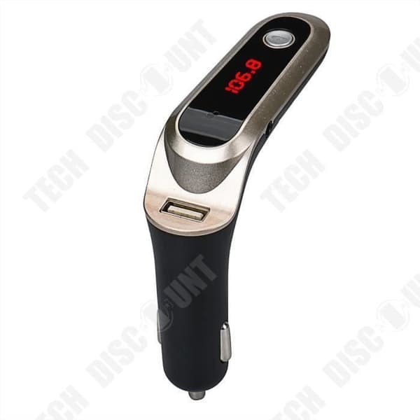 TD® Car FM-sändare - Hands Free Kit Laddare MP3-spelare Bluetooth Car Kit USB-laddare