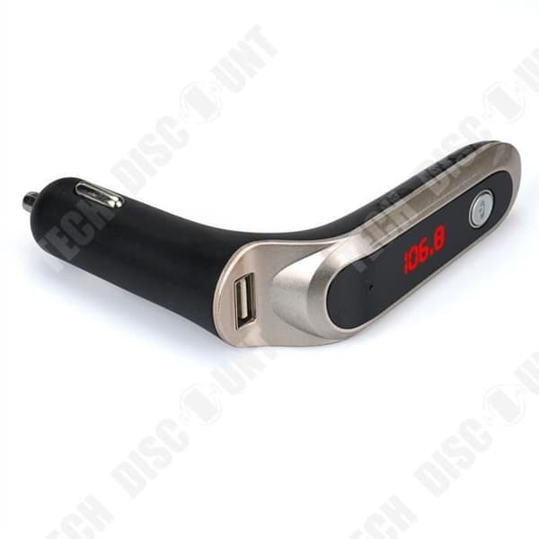 TD® Car FM-sändare - Hands Free Kit Laddare MP3-spelare Bluetooth Car Kit USB-laddare