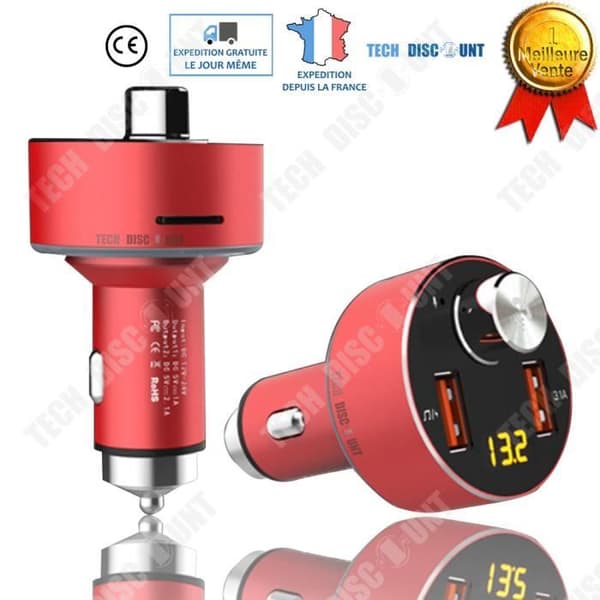TD® Bluetooth-spelare Snabbladdning QC3.0 Intelligent brusreducering Stöd TF-kort U-enhet
