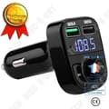 Miniatyrbild 1 av 4: TD® FM-sändare brusreducerande Bluetooth FM-laddare Dubbel USB-port FM-sändare Billaddare-BOE
