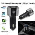 Miniatyrbild 3 av 4: TD® Bluetooth-sändare FM-radio Handsfree-kompatibel bil USB SD-kortläsare Smart trådlös laddare Cigarettändare