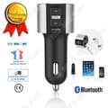 Miniatyrbild 1 av 4: TD® Bluetooth-sändare FM-radio Handsfree-kompatibel bil USB SD-kortläsare Smart trådlös laddare Cigarettändare