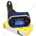 Miniatyrbild 2 av 4: TD® LCD trådlös Bluetooth-bilsats MP3 FM-sändarmodulator Fjärrkontroll SD USB