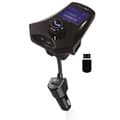 Miniatyrbild 1 av 4: TD® Bluetooth FM-sändare bilar jack handsfree-kit trådlös adapter med radioladdare LED-skärm USB-port svart musik