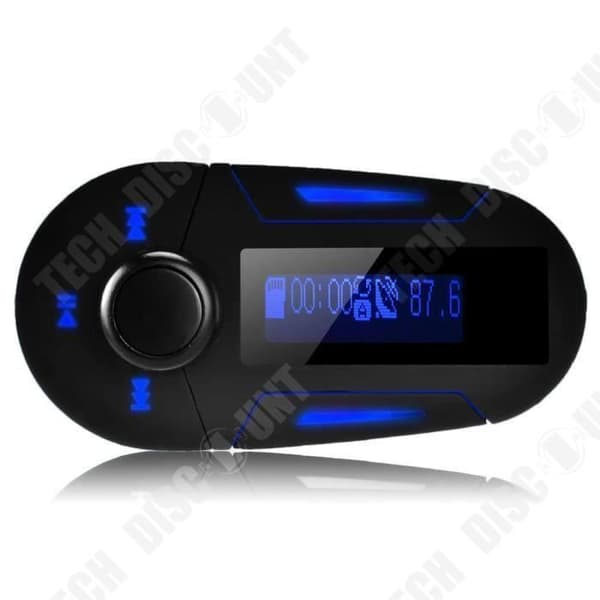 TD® Kit FM-sändare Bluetooth MP3-spelare med USB för bil - Autotillbehör SD-kortläsare, handsfree-kit, USB