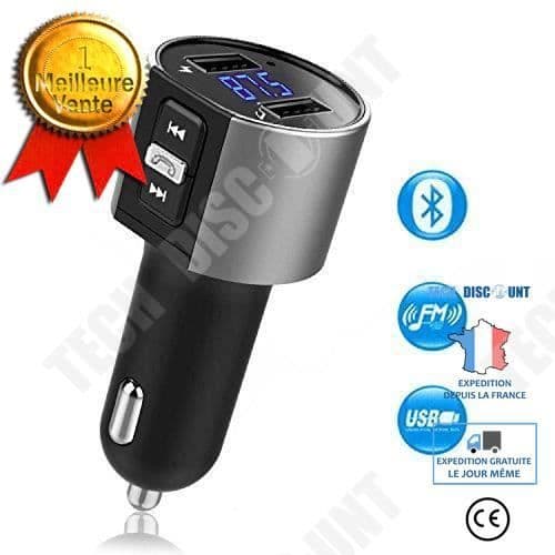 TD® Bluetooth FM-sändare/trådlös bilsändare Radioadapter/förutsätter handsfree-kit MP3-spelares funktioner