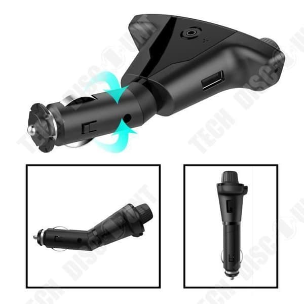 TD® Car Kit MP3-spelare Bluetooth 4.0 FM-sändare Handsfree Car Kit Trådlös radioadapter Musikspelare
