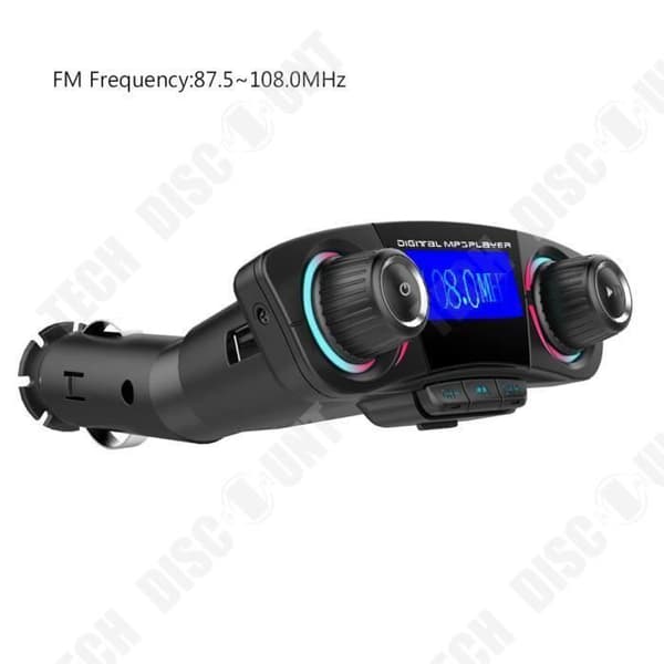 TD® Car Kit MP3-spelare Bluetooth 4.0 FM-sändare Handsfree Car Kit Trådlös radioadapter Musikspelare