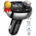 Miniatyrbild 1 av 4: TD® Bluetooth FM-sändare för bil, trådlös Bluetooth-adapter med handsfreesats och snabbladdare 3.0 - Biltillbehör