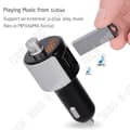 Miniatyrbild 4 av 4: TD® Bluetooth Car FM-sändare Handsfree Call for Car Två USB-portar - Handsfree Kit med 2 USB-portar