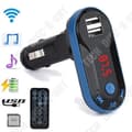 Miniatyrbild 3 av 4: TD® trådlös Bluetooth FM-sändare MP3-spelare Handsfree Bilsats USB-fjärrkontroll TF SD / Multifunktionell hopfällbar