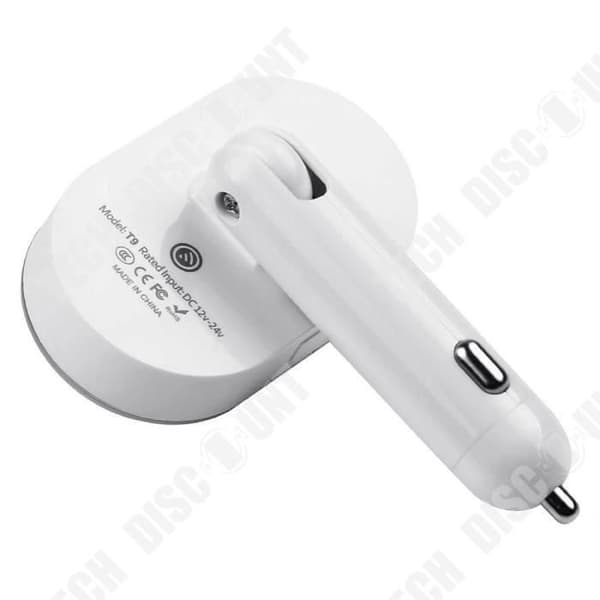 TD® Bluetooth-sändare LED-bilsats USB trådlös laddare FM-sändare MP3-handsfree biltillbehör