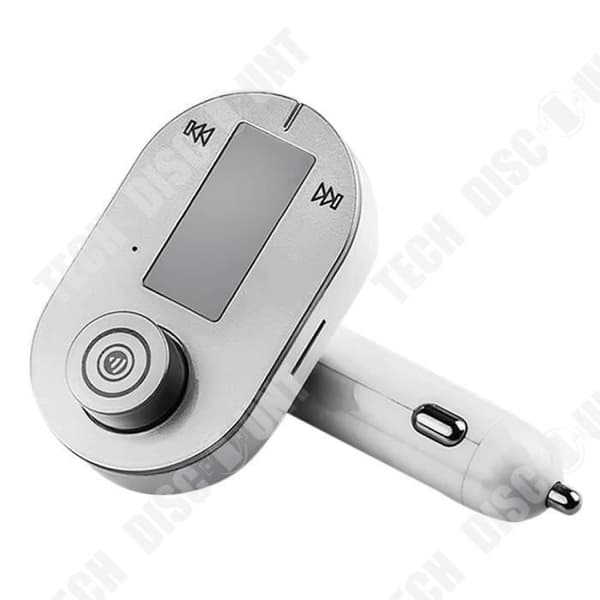 TD® Bluetooth-sändare LED-bilsats USB trådlös laddare FM-sändare MP3-handsfree biltillbehör