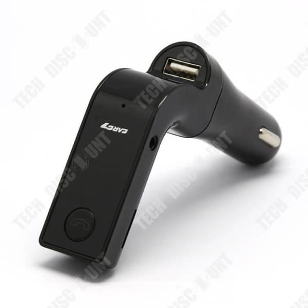 TD® Car Radio Sändare musik till bilradio i FM via bluetooth från telefonen SD-kort USB-nyckel Laddare (USB-port 2.5