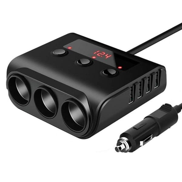 TD® 4 USB Cigarettändare Oberoende Strömbrytare Mycket kompatibel