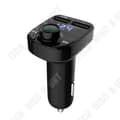 Miniatyrbild 2 av 4: TD® bil FM-sändare - Bluetooth handsfree bilsats - FM-sändare MP3-spelare Dubbel USB-laddare